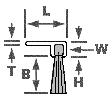 Weather Strip Brush Mounts