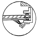 Sides of Rolling Steel Door